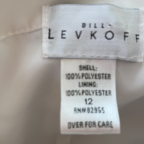 Bill Levkoff One-Shoulder Gown - Picture 4 of 4